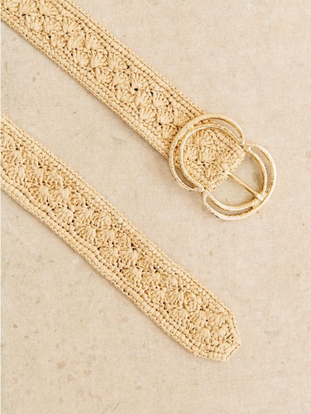 Sezane Raffia Belt - Picture 2 of 5